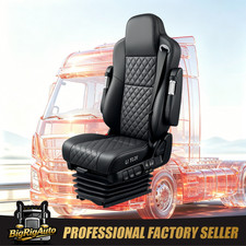Universal Truck Seat W/Heated & Ventilation For Peterbilt Kenworth Freightliner picture