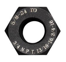 Steel Muzzle Thread Adapter Convert 5/8x24 to 3/4 NPT 13/16-16 3/4-16 picture