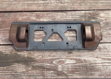 88-91 Toyota Corolla SR5 Coupe 2 Door License Plate Trim Holder Bracket Garnish  picture