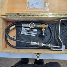 Boeing 747 767 Tire Inflation Adapter Tool GSE A12007-23 In Fitted Wood Box picture