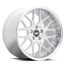 18x8.5/18x9.5 ESR CS18 5x114.3 35/35 White Wheels Rims Set(4) 72.56 picture