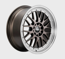 18X8.5 In Bronze Machine Lip Wheels Rims 5x120 ET30 BMW 3 Series 5 Series picture