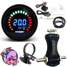 Turbosmart Boost Control Kit Black + 52mm Digital PSI Boost Gauge + Mount - USA picture