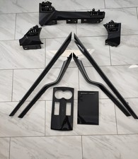 16-20 OEM Tesla Model X Front Rear Left Right Dashboard Trim Dark Ash SET picture