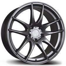 17x8 Hyper Black Wheels AVID1 AV32 5x114.3 35 (Set of 4)  73.1 picture