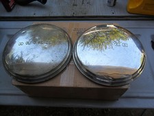1941-1953 Buick Hubcaps Wheelcovers Dogdish Poverty Caps Original 2 Vintage OEM  picture