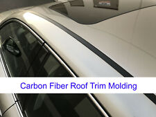 For BMW2002-2018 models 2pcs Flexible CARBON FIBER ROOF TRIM Molding Kit picture