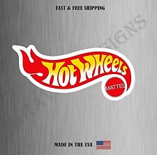 HOT WHEELS MATTEL LOGO VINYL DECAL STICKER USA MADE TRUCK CAR WINDOW WALL CAR picture