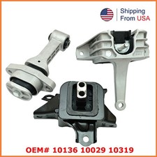 3x Engine Mount & Transmission Mount For Kia Forte 23-19 L4-2.0L CVT 21830-M6550 picture