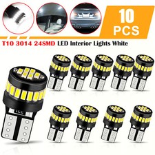 10x T10 194 168 2825 White 24 LED License Plate Side Marker Light Interior Bulbs picture