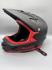 Razor Authentic Black-Label Motorcycle Full-Face Helmet Size Medium, Model 97768 picture