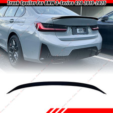 For 19-25 BMW G20 330i M340i G80 M3 Gloss Black MP-Style Rear Trunk Spoiler Wing picture