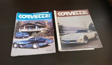 VINTAGE 1980 OCT/NOV & APRIL/MAY CORVETTE NEWS MAGAZINE CATALOGS SET OF TWO  picture