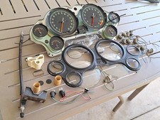 EXC 1966 C2 Corvette AC Gauge Cluster 55k OEM 6500 Redline L72 427/425HP 65 67 picture