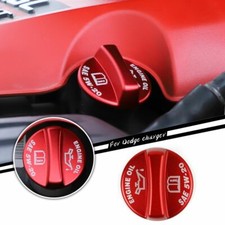 For Dodge Challenger Charger 2009+ Aluminium Alloy Cnc Engine Oil Cap Cover Trim picture
