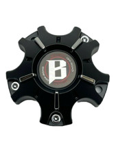 Ballistic Matte Black 5 Lug Wheel Center Cap WX-07-CAP picture