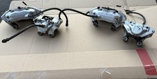 99-02 Mercedes R129 SL500 SL600 Brake Calipers Left & Right Set OEM Silver Arrow picture