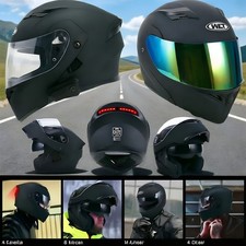 DOT Approved Helmet Bluetooth Modular Motorcycle Dual Visor Flip Up ATV UTV Bike picture
