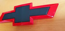 Gloss Red Black Front Only Bowtie Emblem Silverado 1500 2500 HD/3500 HD picture