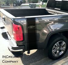 Chevy performance Vinyl Racing rear Bed Stripes Fits Chevrolet Colorado Decals picture