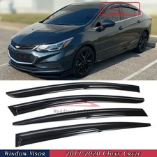 For 2017-2019 Chevy Cruze Sedan & Hatchback Mugen Style Window Visors Rain Guard picture