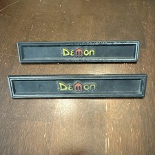 Mopar 1971 72 Dodge Demon Door Panel Emblem Interior Trim Molding Ornament Badge picture