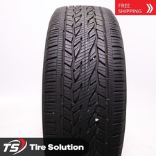 Set of 2 Used 255/55R20 Continental CrossContact LX20 - 107H - 11/32 picture