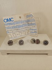 New Lot Of 5 Evinrude Johnson OMC 307551 0307551 Drain Screw OEM Factory Boat  picture