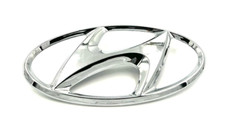 FRONT GRILLE EMBLEM w/Adhesive for Hyundai Sonata Santa Fe Entoura | 86300-4A910 picture