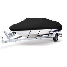 MSC Heavy Duty Oxford Ployester Made Trailerable Boat Cover, L 14'-16' W 68