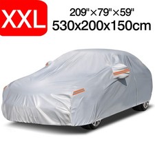 XXL Waterproof Full Car Cover UV Protector Outdoor w/Zipper For Dodge Challenger picture