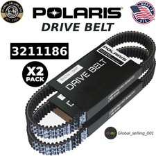 Polaris 3211186 Drive Belt Secondary Clutch 4 RZR 1000 XP Genuine OEM (2 Pack) picture