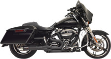 Bassani Xhaust 1F88B 2-1 Black Exhaust Hot Rod Turnout 2017-2025 FLHTPI picture