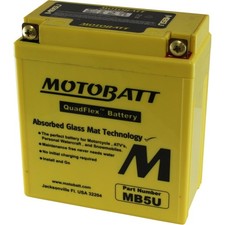 Motobatt MB5U Battery Sealed Factory Activated picture
