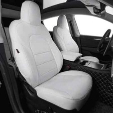 EKR Custom Fit Car Seat Cover for Tesla Cybertruck 2024-2025 Full Set Leather picture