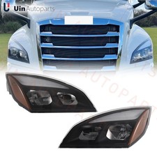Pair Full LED Headlight For 2018-2024 Freightliner Cascadia picture