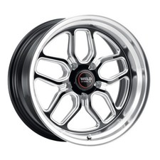 Weld Racing Wheels Laguna Street 18x9.5 +29 Black Milled 5x114.3 5x4.5 (QTY 1) picture
