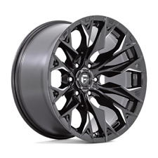 20X9 Fuel 1PC D803 FLAME 5X5.0 1MM GLOSS BLACK MILLED picture