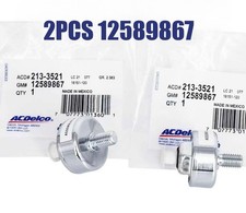 2PCS Genuine GM OEM 213-3521 12589867 Knock Sensors Chevy Silverado Express GMC picture