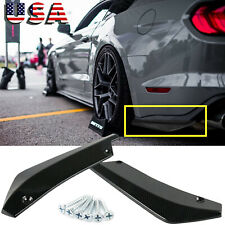 Sport Racing Carbon Fiber Rear Bumper Diffuser Splitter Canard for Ford Mustang picture