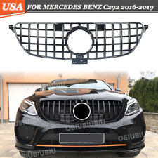 For Mercedes Benz C292 W292 GLE350 GLE43 AMG 2016-2019 Gloss Black GT R Grille picture