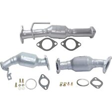 Set of 3 Catalytic Converters Front & Rear for Chevy Chevrolet Traverse Acadia picture