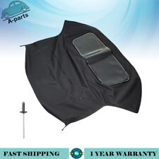 For 1995-2001 Volkswagen VW Golf Cabriolet Convertible Soft Top Cabrio  Black picture