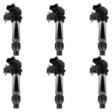 NGK COP (Pencil Type) Ignition Coil Set (6 Pieces) 49018 For Buick Chevrolet V6 picture