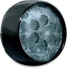 Kuryakyn LED Rear Turn Signal 5460 Dual Function Gloss Black Bezel/Smoke Lens picture