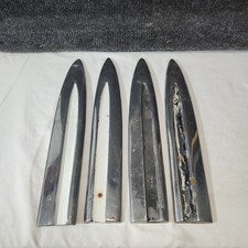 Vintage 1955 Chevy Bel Air Door Spear Point Molding Trim OEM Set of 4 Original   picture