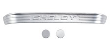 2005-2014 Shelby GT GT500 Embossed Aluminum Upper Console Map Light Trim Accent picture