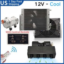 12V Underdash Air Conditioner Electric DC Auto Car A/C Kits With Remote Control picture