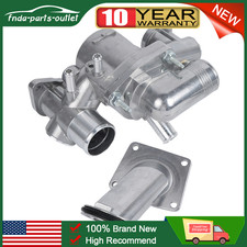 New AJ89485 Aluminum Thermostat Housing For Jaguar S-Type XJ8 XJR 4.2L 2003-2005 picture