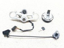 06-12 Triumph Daytona 675 Ignition Switch Gas Cap Latch Triple Tree with Key Set picture